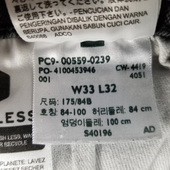 Levis 559 Jeans Mens 33x29 Black Straight Leg Comfort Fit Stretch Denim Pants - Picture 15 of 16